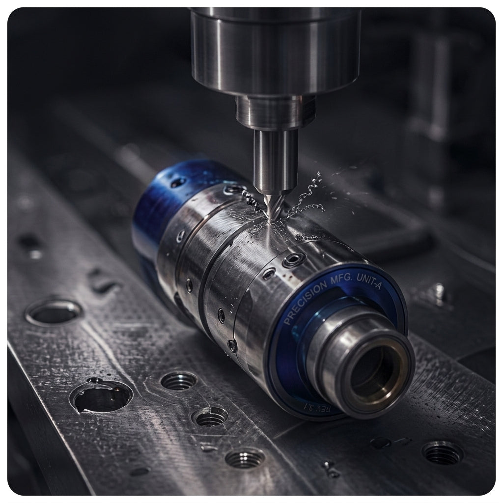 CNC machining a Megatoke chamber