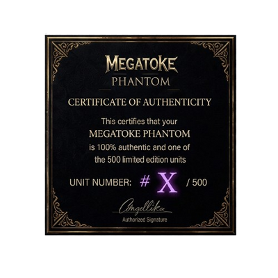 1x CERTIFICATE